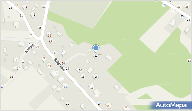 Odporyszów, Szlęzaka Antoniego, ks., 22, mapa Odporyszów