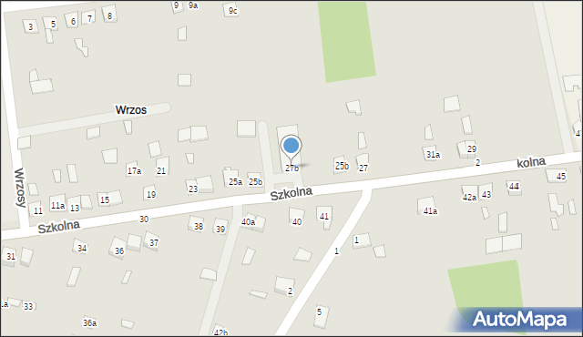 Oleśnica, Szkolna, 27b, mapa Oleśnica