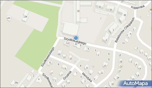 Opatów, Szydłowieckiego Krzysztofa, 11, mapa Opatów
