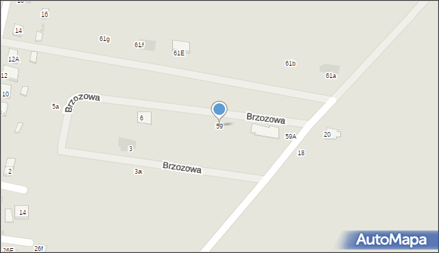 Osjaków, Szpitalna, 59, mapa Osjaków