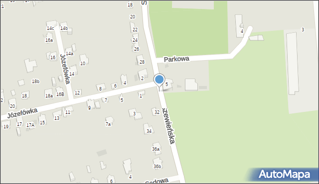 Ostrowiec Świętokrzyski, Szewieńska, 3, mapa Ostrowiec Świętokrzyski