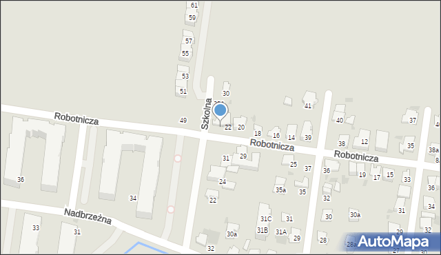 Ożarów Mazowiecki, Szkolna, 26, mapa Ożarów Mazowiecki