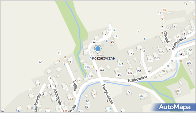 Pewel Ślemieńska, Szarotki, 4, mapa Pewel Ślemieńska