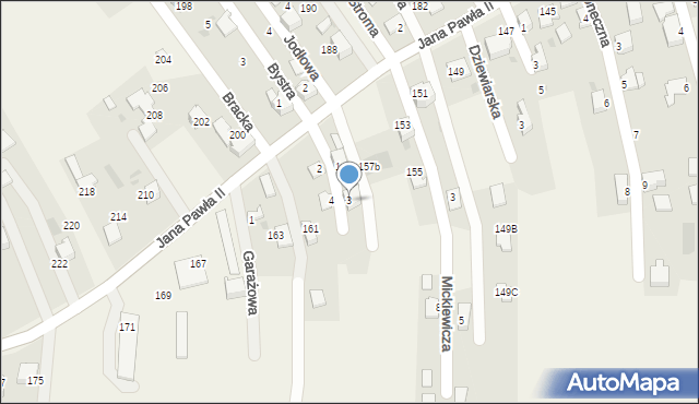 Pietrzykowice, Szklarniowa, 3, mapa Pietrzykowice