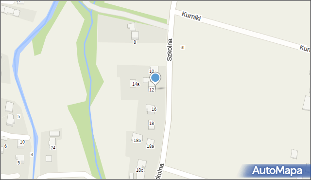 Pisarzowice, Szkolna, 14, mapa Pisarzowice