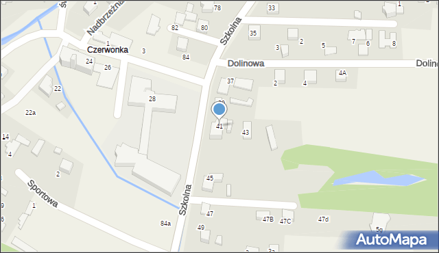 Pisarzowice, Szkolna, 41, mapa Pisarzowice