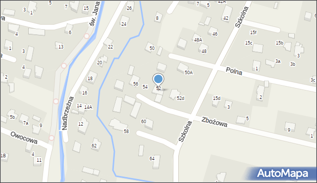 Pisarzowice, Szkolna, 52e, mapa Pisarzowice