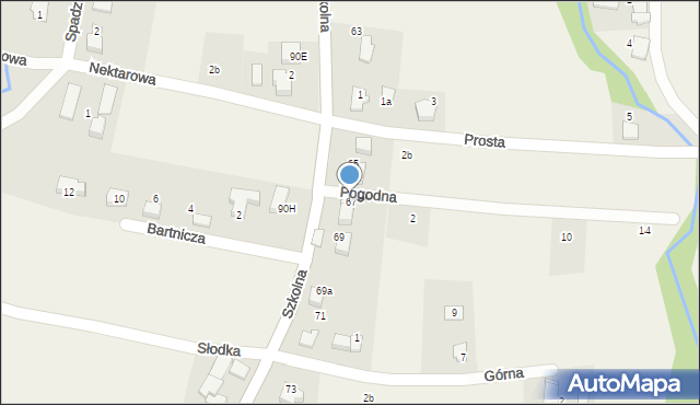 Pisarzowice, Szkolna, 67, mapa Pisarzowice