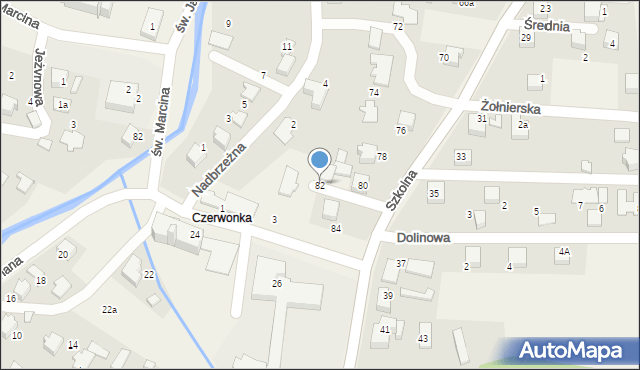 Pisarzowice, Szkolna, 82, mapa Pisarzowice