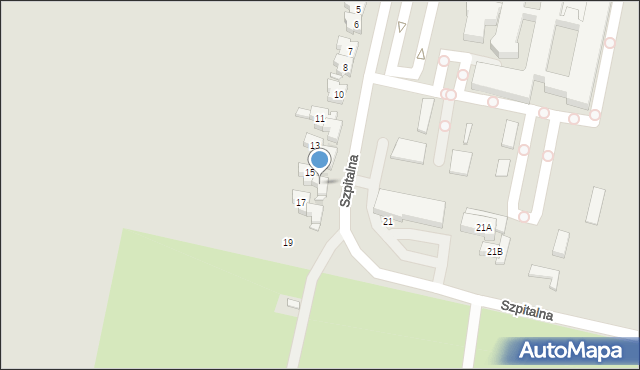 Pleszew, Szpitalna, 16, mapa Pleszew