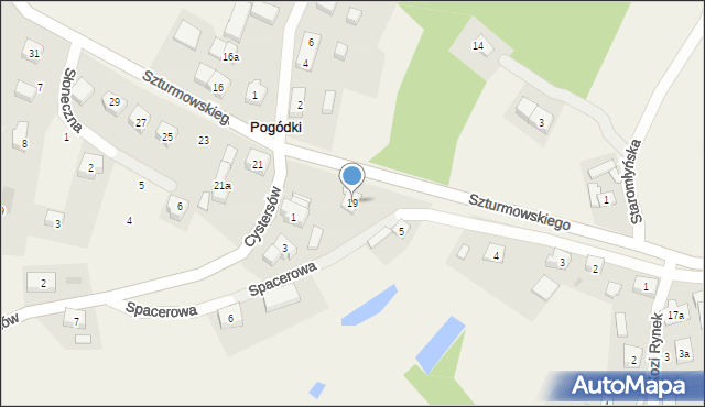 Pogódki, Szturmowskiego Piotra, 19, mapa Pogódki