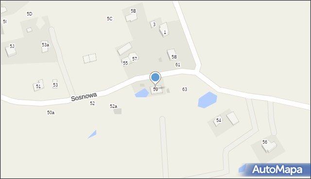 Pomlewo, Szkolna, 59, mapa Pomlewo