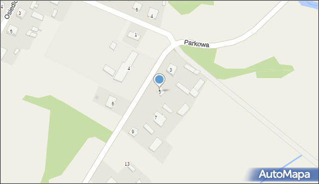 Poniatowo, Szkolna, 5, mapa Poniatowo