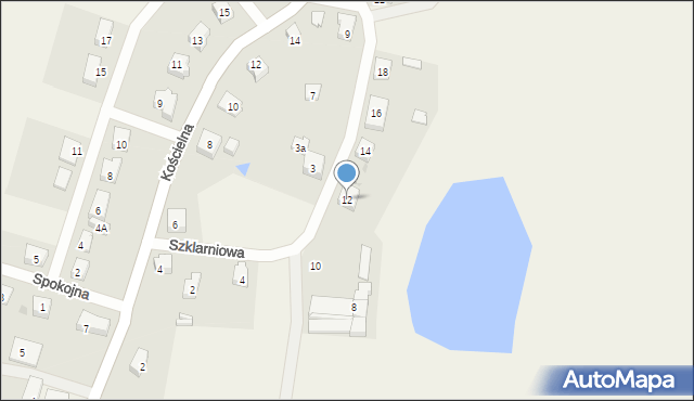 Prokowo, Szklarniowa, 12, mapa Prokowo