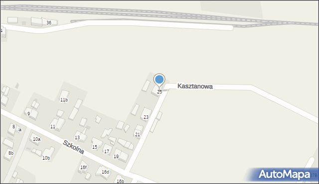 Przechlewo, Szkolna, 25, mapa Przechlewo