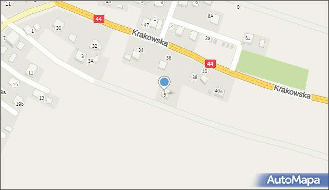 Przeciszów, Szkolna, 5, mapa Przeciszów