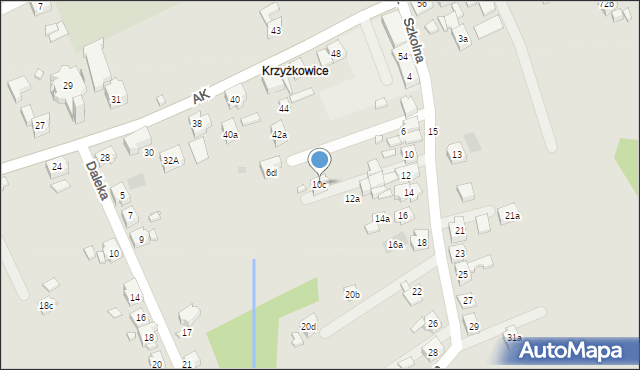 Pszów, Szkolna, 10c, mapa Pszów