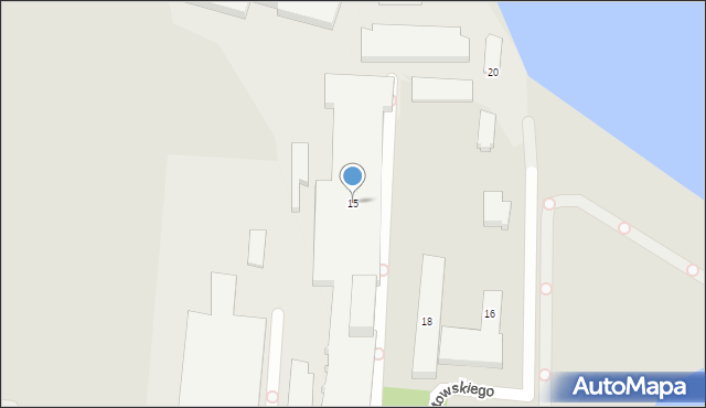 Puck, Szystowskiego E., kmdr., 15, mapa Puck