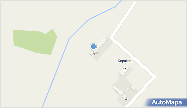 Radawie, Szkolna, 15, mapa Radawie