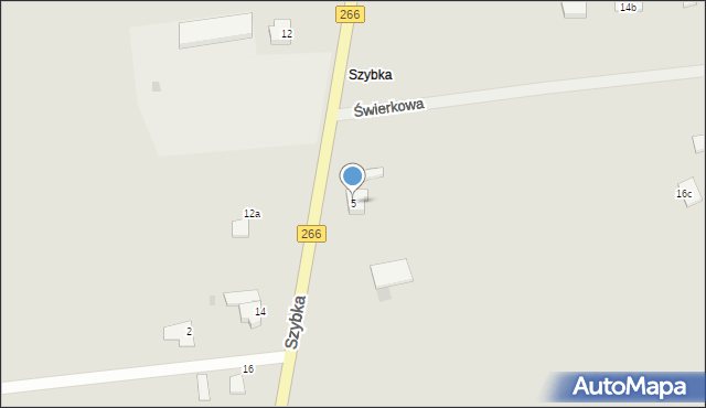 Radziejów, Szybka, 5, mapa Radziejów