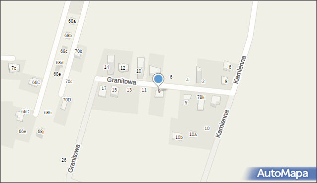 Rudziczka, Szkolna, 78M, mapa Rudziczka