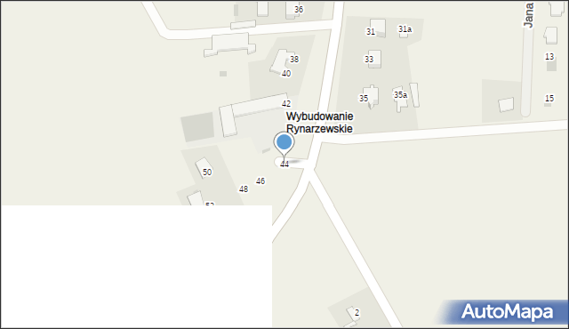 Rynarzewo, Szubińska, 44, mapa Rynarzewo