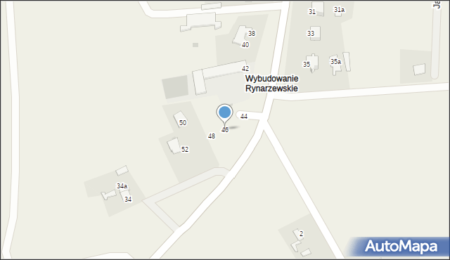 Rynarzewo, Szubińska, 46, mapa Rynarzewo