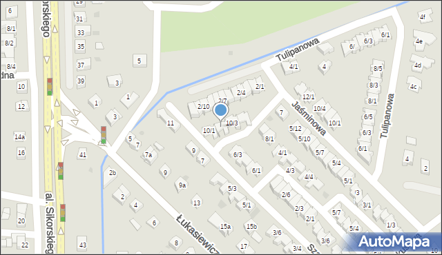 Rzeszów, Szarotkowa, 10/2, mapa Rzeszów