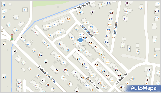 Rzeszów, Szarotkowa, 4/2, mapa Rzeszów