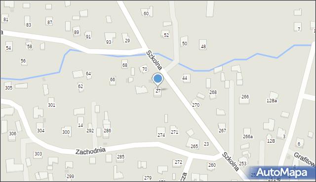 Sędziszów Małopolski, Szkolna, 27, mapa Sędziszów Małopolski