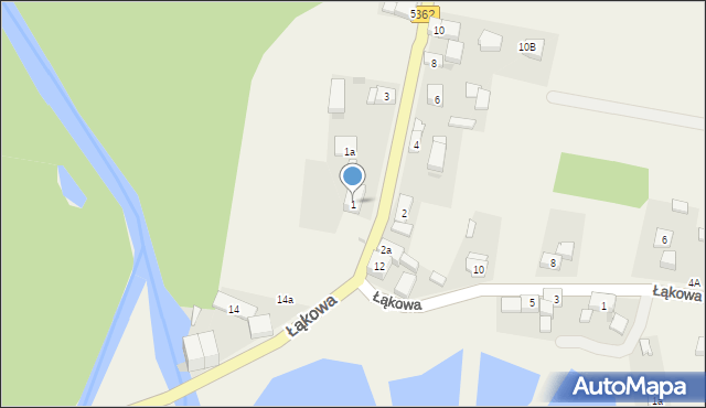 Skałka, Szkolna, 1, mapa Skałka