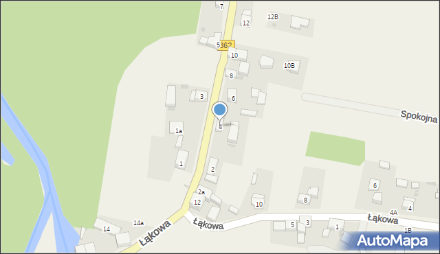 Skałka, Szkolna, 4, mapa Skałka