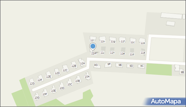 Skrzeszew, Szkolna, 11m, mapa Skrzeszew