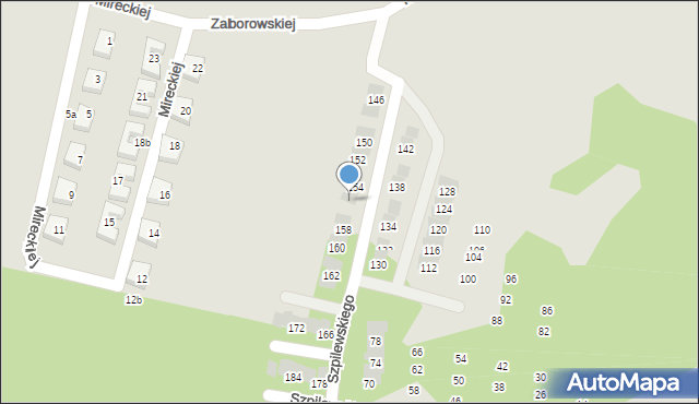 Słupsk, Szpilewskiego Stanisława, 156, mapa Słupska