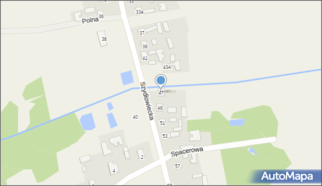 Smagów, Szydłowiecka, 47, mapa Smagów