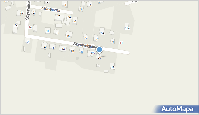 Smętowo Graniczne, Szynwelskiego Pawła, ks., 10, mapa Smętowo Graniczne