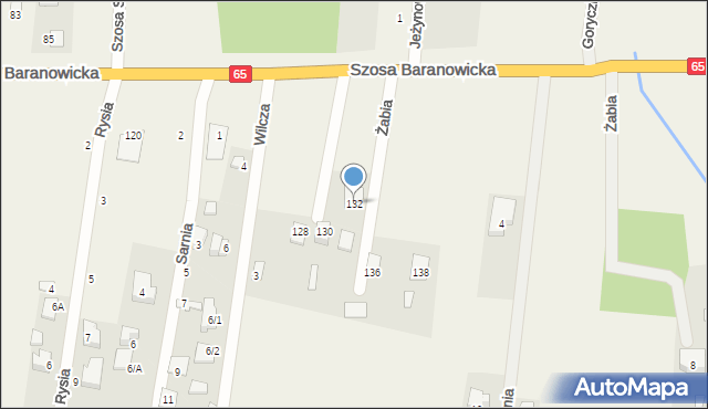 Sobolewo, Szosa Baranowicka, 132, mapa Sobolewo