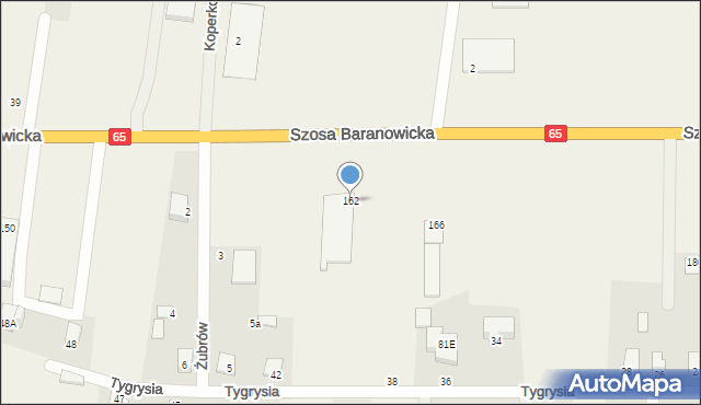 Sobolewo, Szosa Baranowicka, 162, mapa Sobolewo