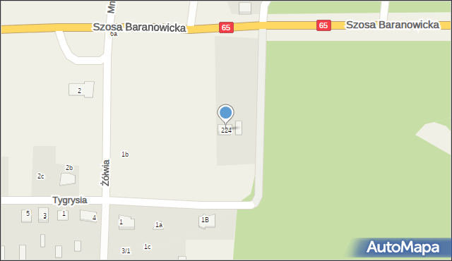 Sobolewo, Szosa Baranowicka, 224, mapa Sobolewo