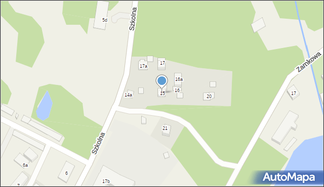 Sorkwity, Szkolna, 15, mapa Sorkwity