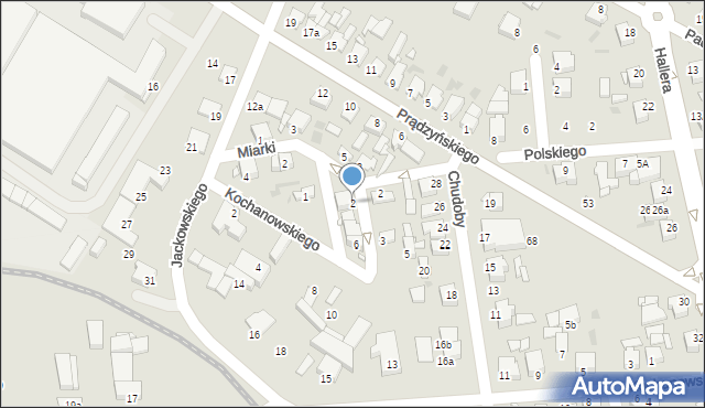 Środa Wielkopolska, Szymańskiego Romana, 2, mapa Środa Wielkopolska