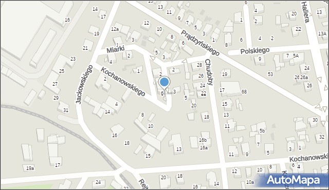 Środa Wielkopolska, Szymańskiego Romana, 6, mapa Środa Wielkopolska