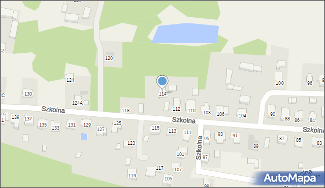 Stare Miasto, Szkolna, 114, mapa Stare Miasto