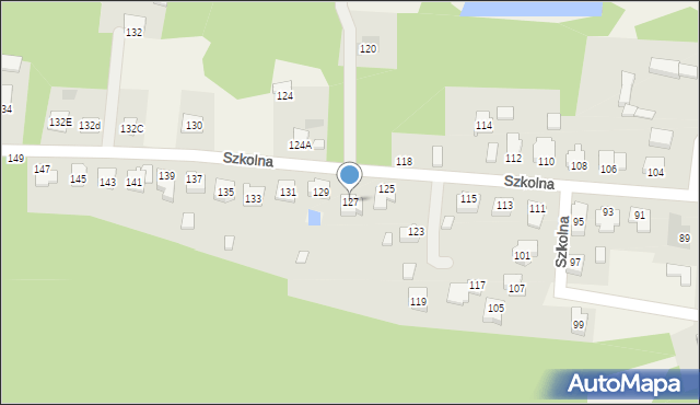 Stare Miasto, Szkolna, 127, mapa Stare Miasto