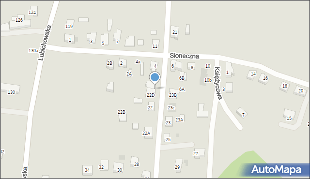 Starogard Gdański, Szornaka Franciszka, 22e, mapa Starogard Gdański