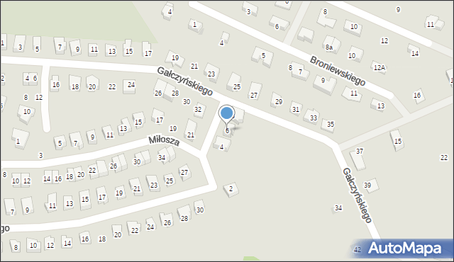 Strzelin, Szymborskiej Wisławy, 6, mapa Strzelin