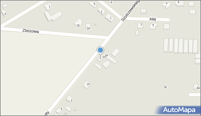 Strzelno, Szulczewskiego Jerzego Wojciecha, 1, mapa Strzelno