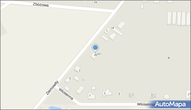 Strzelno, Szulczewskiego Jerzego Wojciecha, 1b, mapa Strzelno