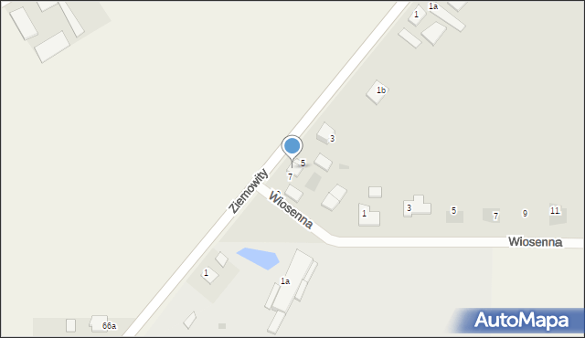 Strzelno, Szulczewskiego Jerzego Wojciecha, 5a, mapa Strzelno