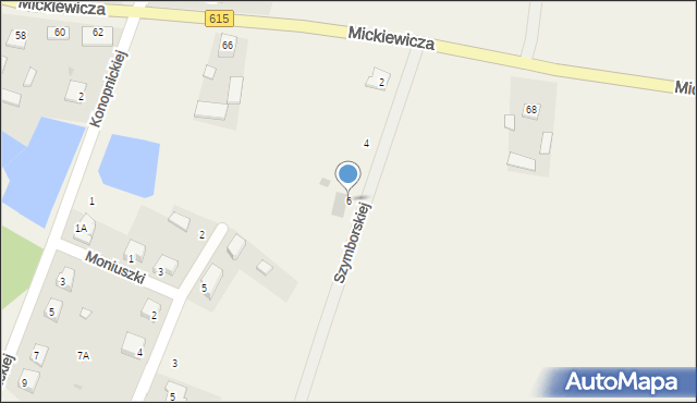 Stupsk, Szymborskiej Wisławy, 6, mapa Stupsk